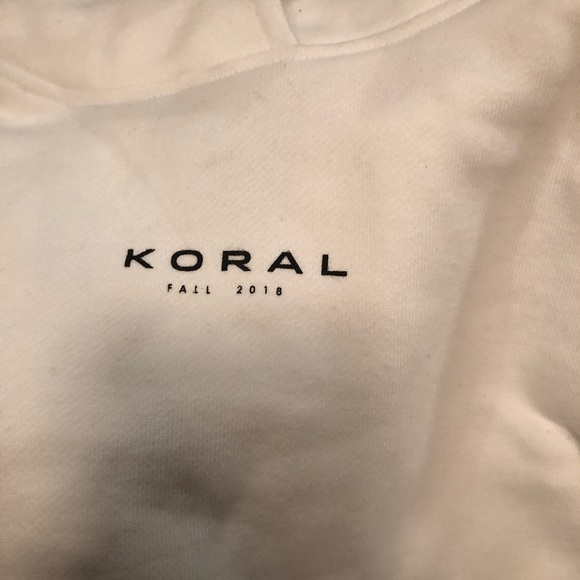 Koral clover haze hoodie sample - Picture 2 of 2